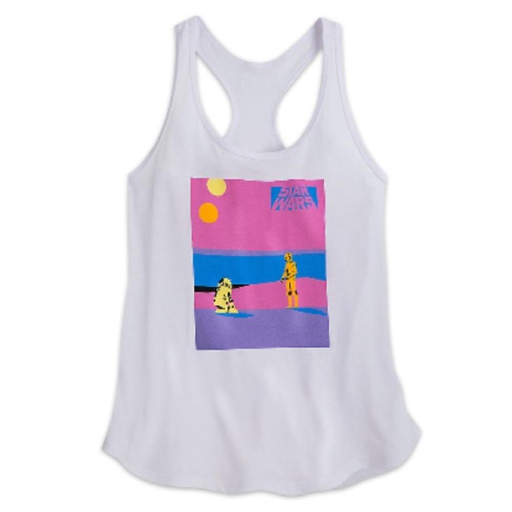 NEW Disney NEFF Star Wars 3CPO R2D2 Tank Top